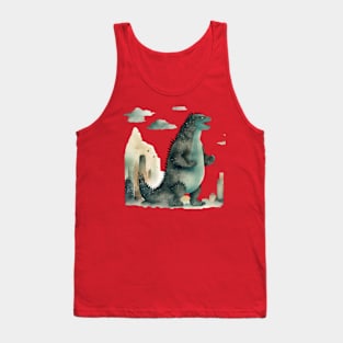 godzilla Tank Top